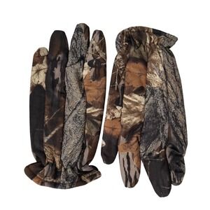 Scent-Lok Hunting Gloves‎ Mens Camouflage Odor Eliminating Brown Camo OSFM